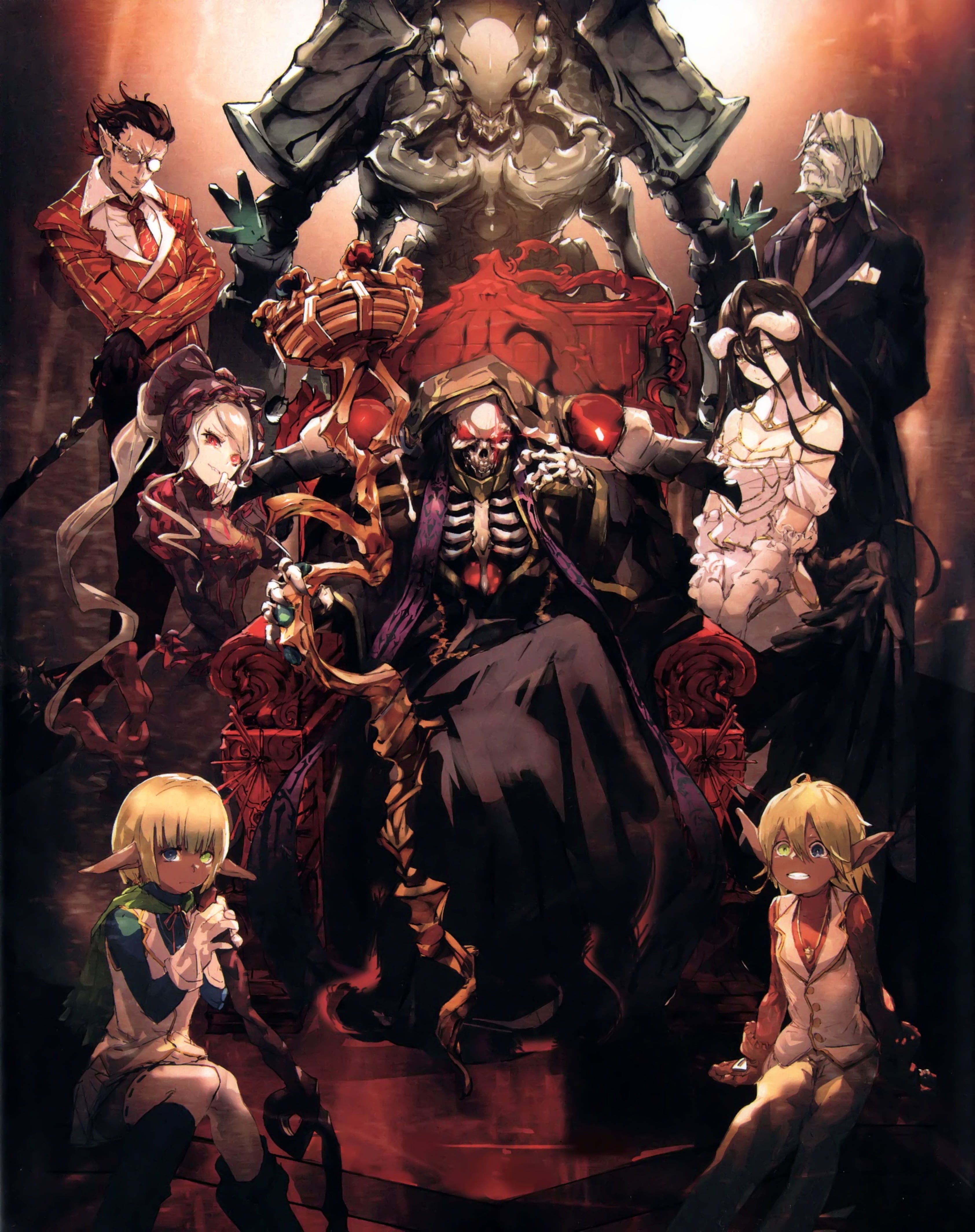 A Image Cover for the Overlord Series